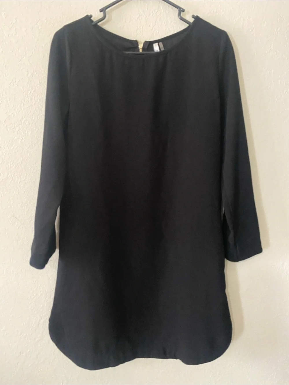 mittoshop Black Long Sleeve Shift Dress NWTs